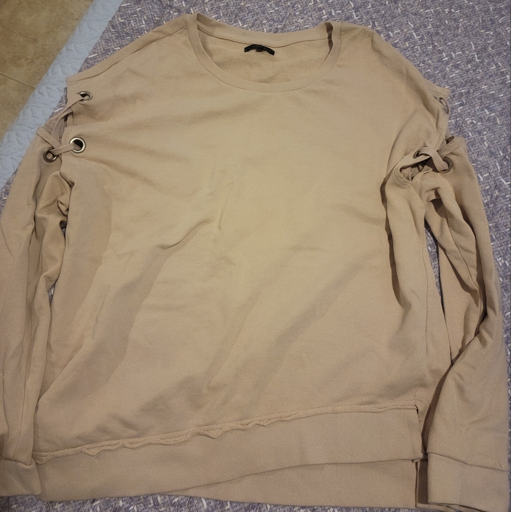 Joe Jeans alice sweatshirt cold shoulder